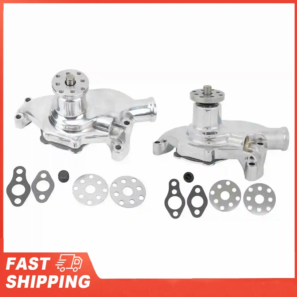 

Короткий водяной насос высокой объема, алюминиевый водяной насос с большим расходом воды для SBC V8 283 327 350 1955–1985 Высокообъемный водяной насос двигателя SWP V8