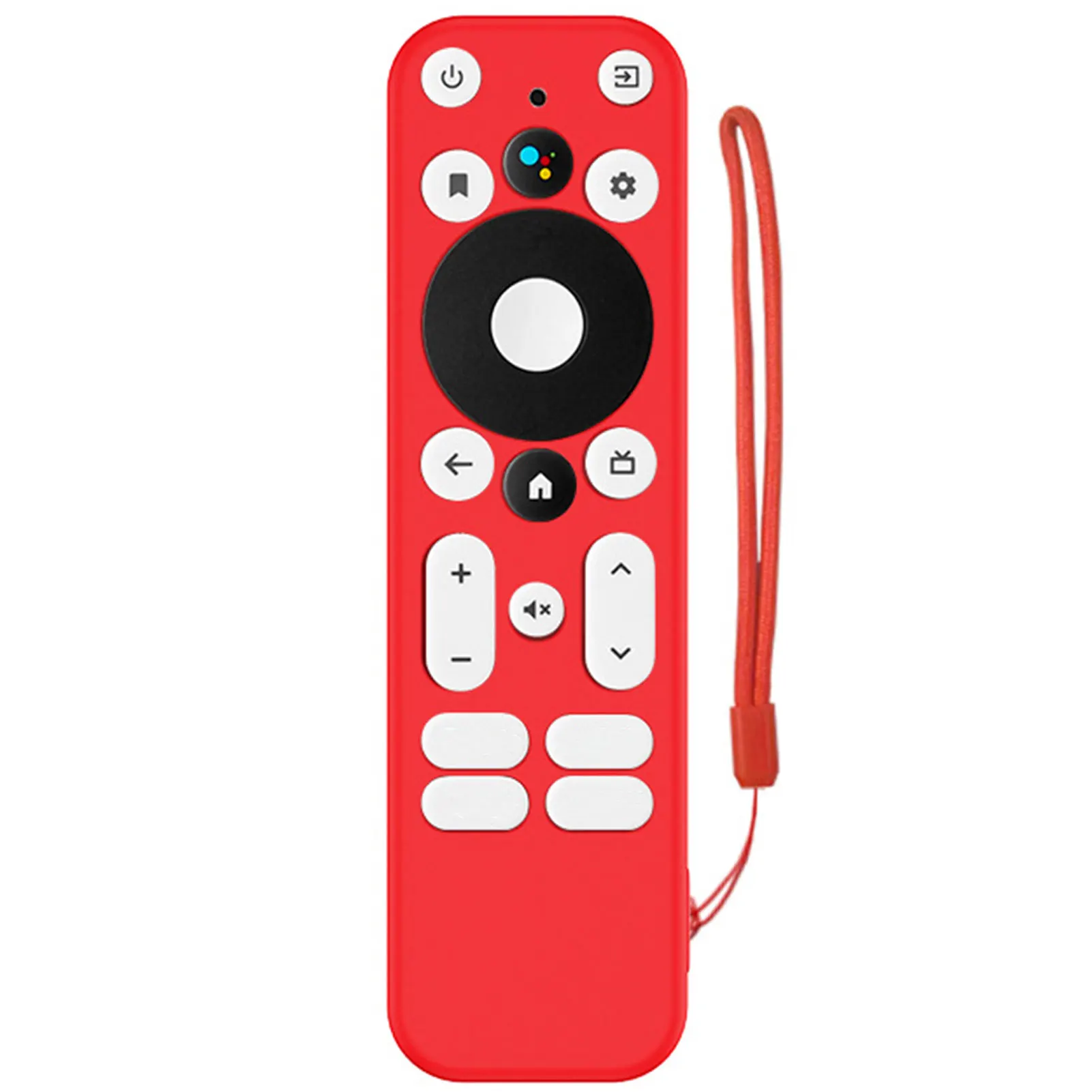 Silicone TV Remote Control Protective Sleeve All-inclusive TV Remote Control Cover Shockproof For Onn. AndroidTV 4k Uhd