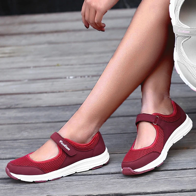 Zapatos planos a la moda para mujer, zapatos planos suaves, zapatillas cómodas para mujer, zapatos transpirables para mujer, zapatos informales para mujer