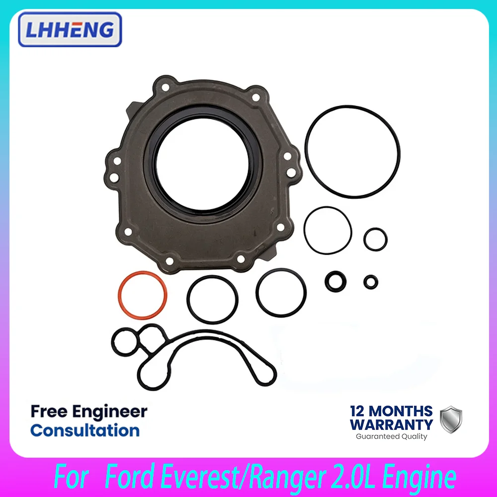 Crankcase Gasket Repair Kit For Ford Everest Ranger 2.0L Diesel Petrol 2018-2023 08-10188-01 Engine Oil Pan Gasket Set