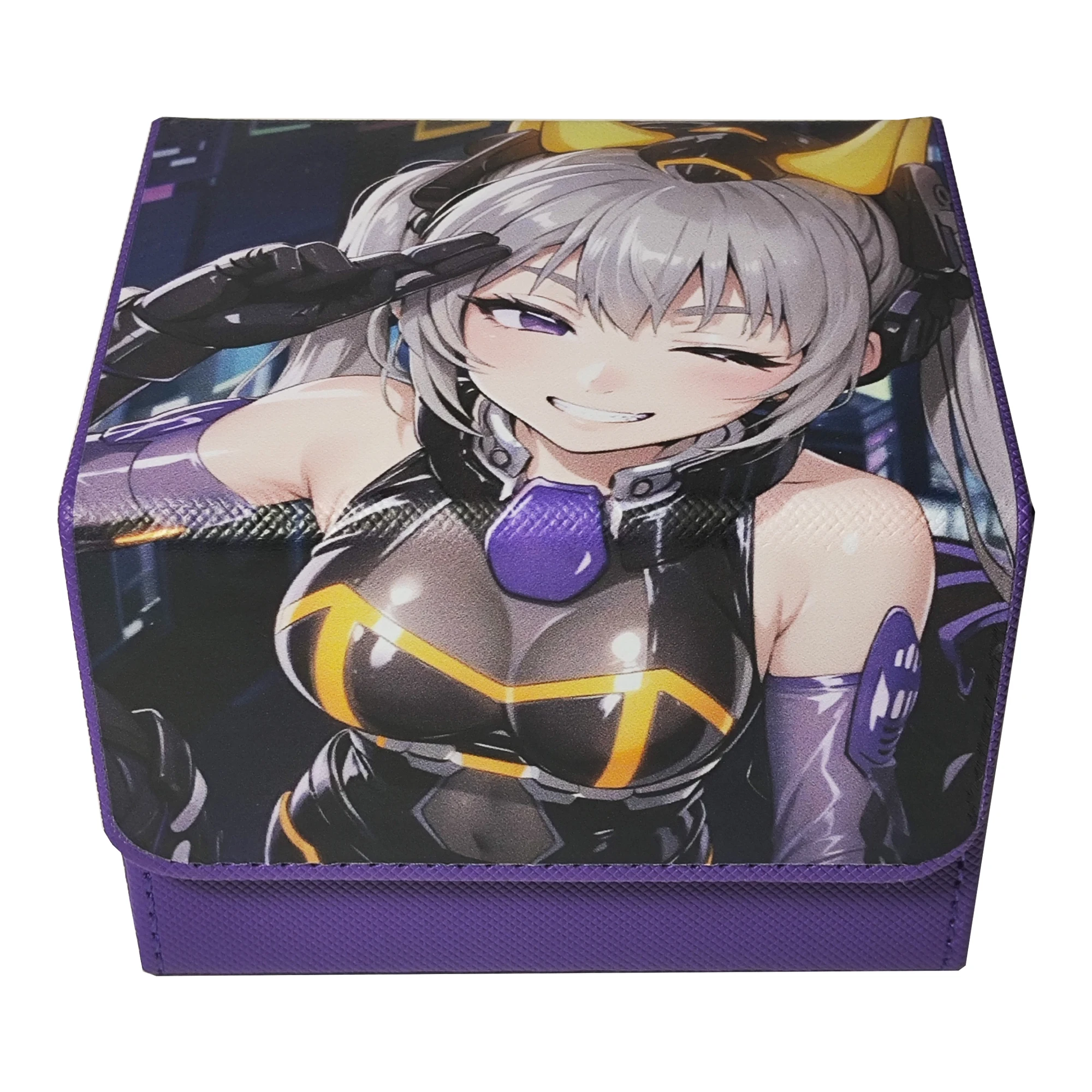 ديي ذاتية الصنع يو غي أوه! I:p Maskerena Card Storage Box Ygo I:p Maskerena Leather Collection Card Protection Box Gift Toy