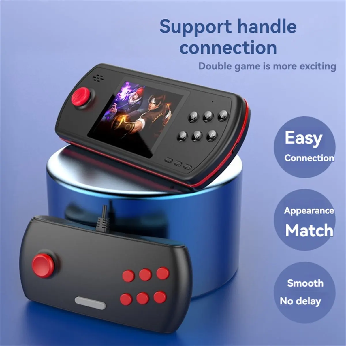 

Портативная игровая консоль AB25 3.5 дюйма D22 с HD-экраном, поддержка классических аркадных игр и симуляторов