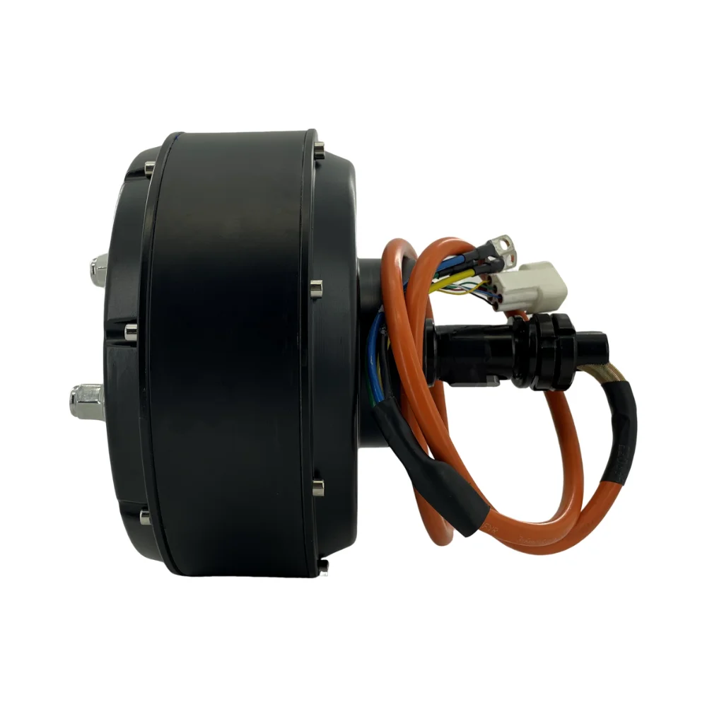 QS205 3000W 50H V3 Single Shaft  Hub Motor For Electric Tractor Electric ATV Or Electric Golfcart