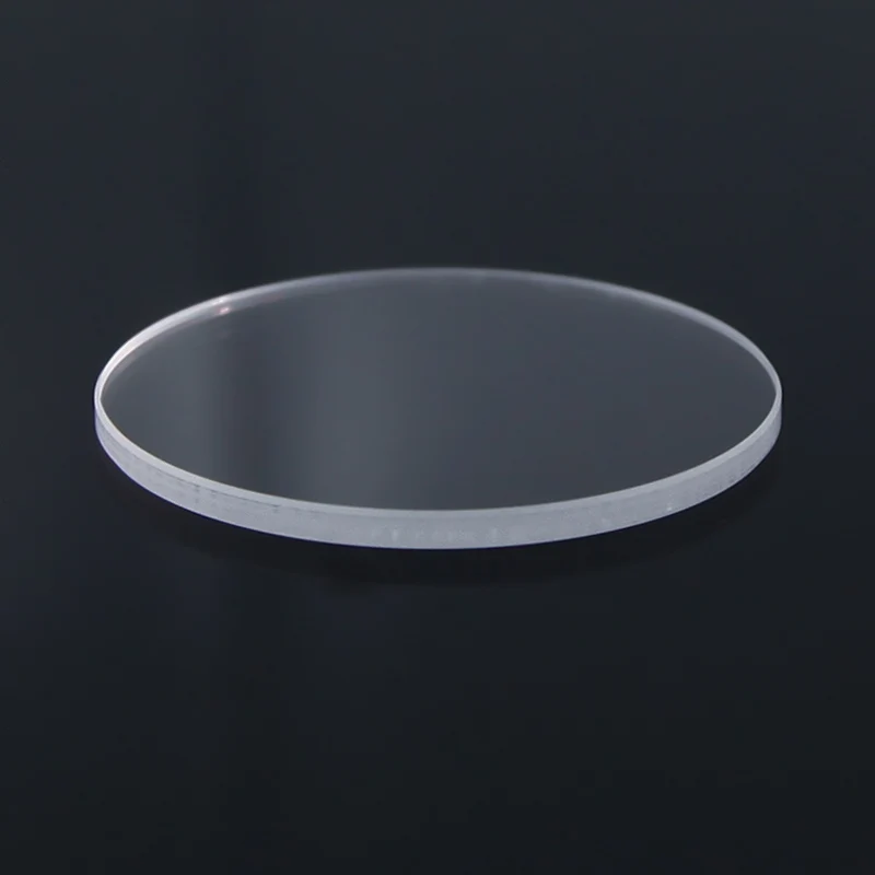 Quartz Glass Windows 70x4mm JGS1 High Transmittance Round Optical Window High Temperature Resistance Dustproof