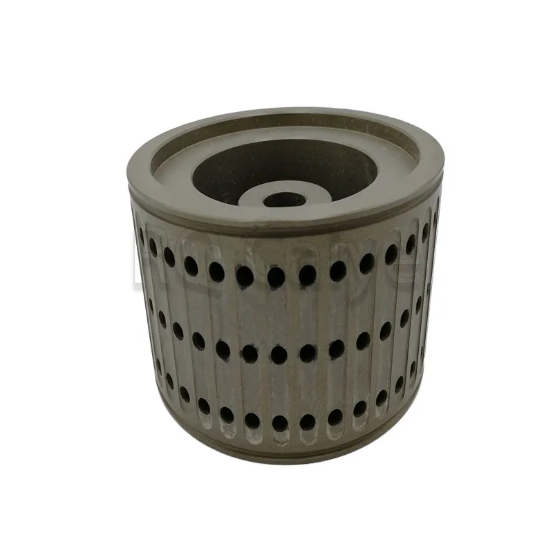 

124X70X18MM Stahl Machine 3 Row Hole Suction Wheel Stahl Folding Spare Parts