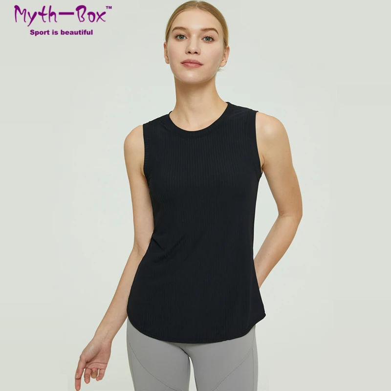 

Women Sleeveless Shirts Textured Sport Vest Loose Yoga Shirts Outdoor Running Undershirts Quick Dry Gym Fitness Tank Tops Blouse