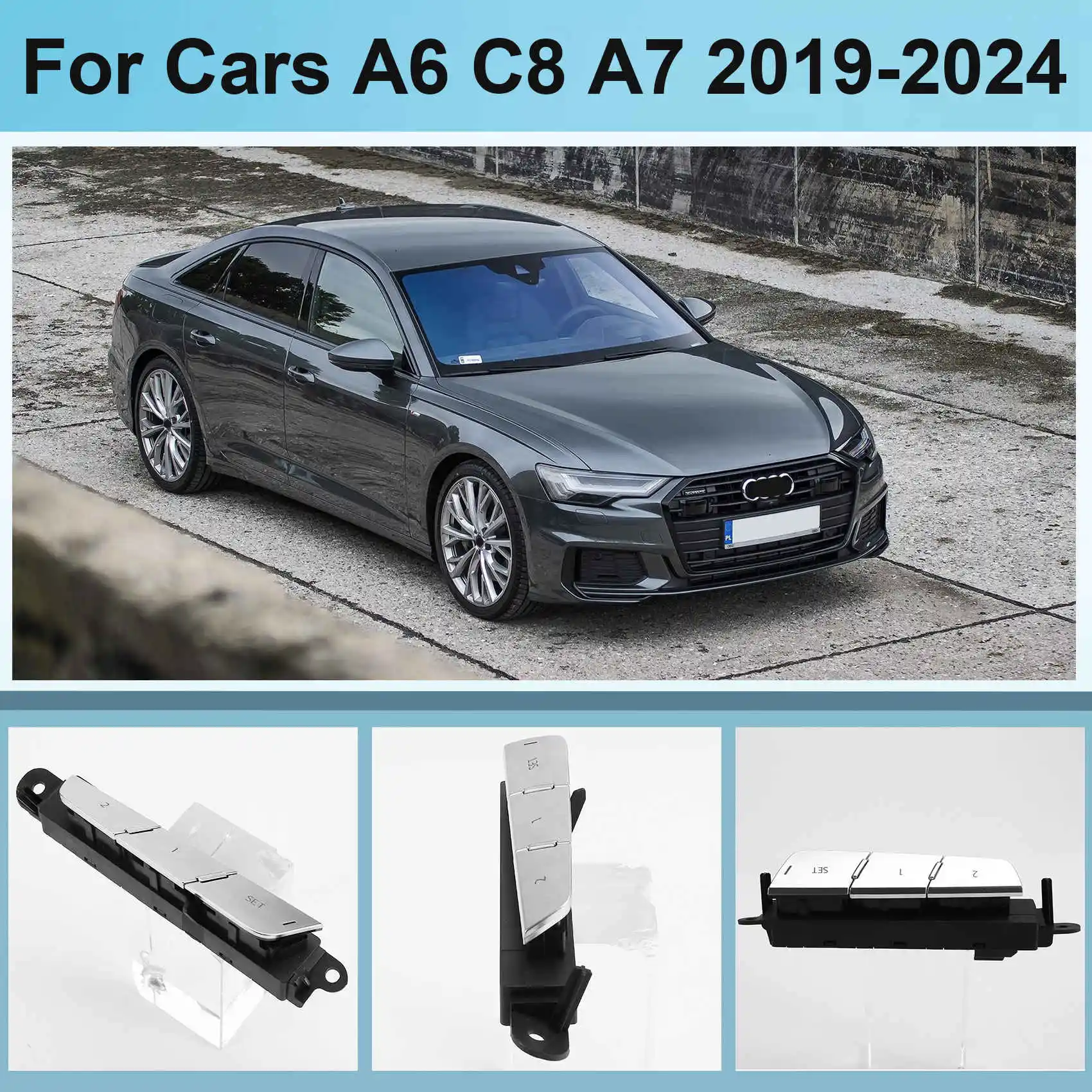 AB96-Seat หน่วยความจําปุ่มปรับสําหรับ A6 C8 A7 2019-2024 4K0959769A 4K0 959 769