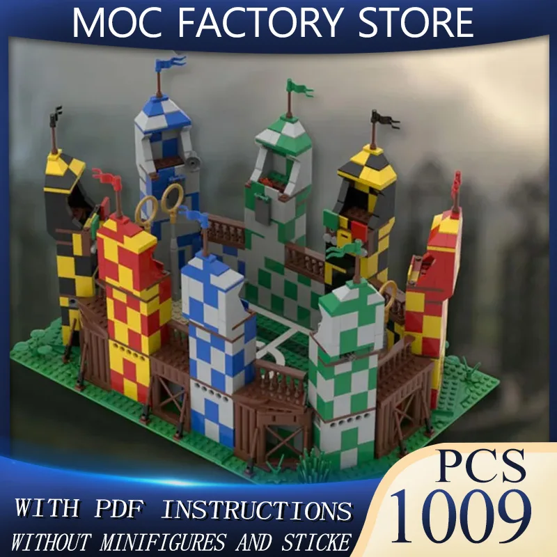 Office Dorm Modular Castle - House Kitchen Library Model Building Blocks MOC Room of Requirement Architecture Collection Toys