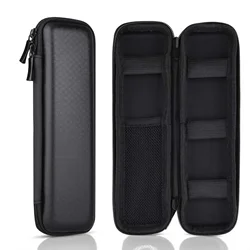 Black Leather Zipp Case Mini Slim Case Small EGo Carry Bag for Pen Lighter Tobacoo Pipe Tool