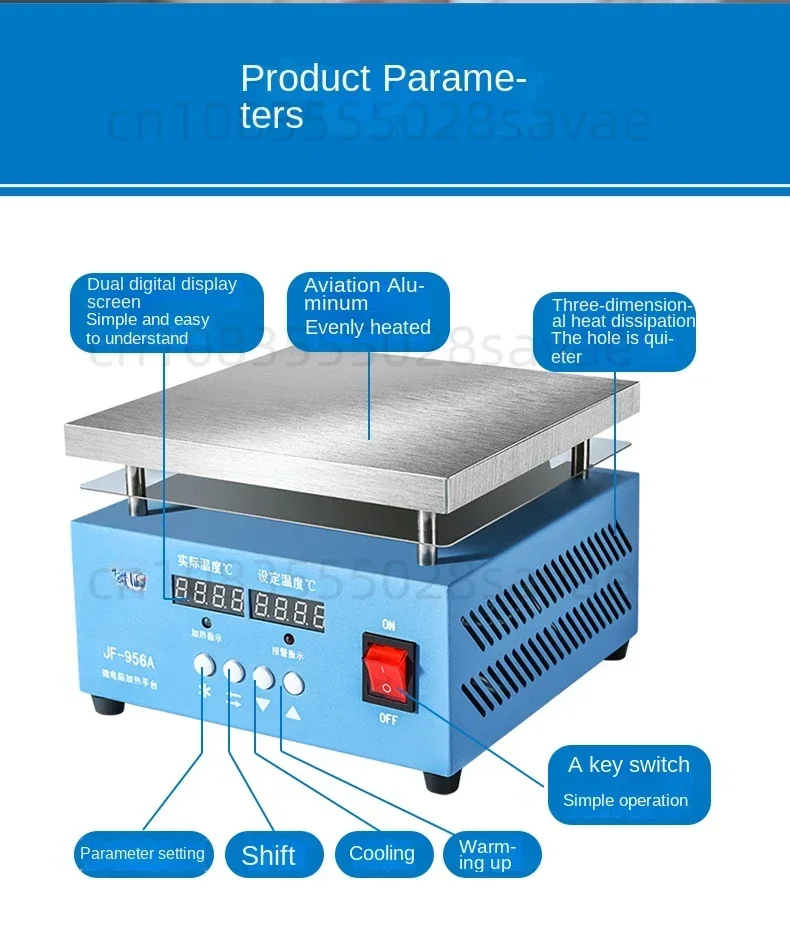 Heating table Mobile phone screen dismantling machine Heating platform main board maintenance Welding BGA welding table