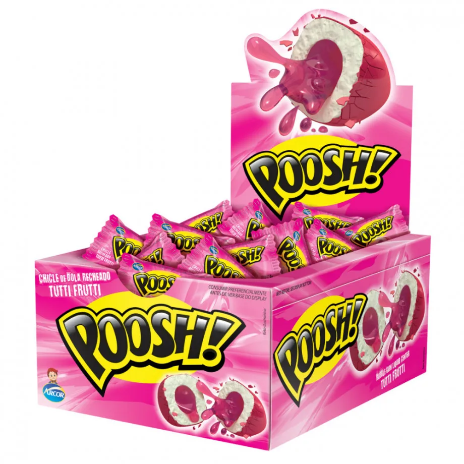 Arco Chicles Rellenos Tutti Frutti 80 Unds - Delicioso Sabor
