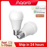 Aqara Smart LED Bulb T1 Zigbee 3.0 Bluetooth E27 2700K-6500K 220-240V Smart Home Lamp Light For Mijia Xiaomi Home APP Homekit