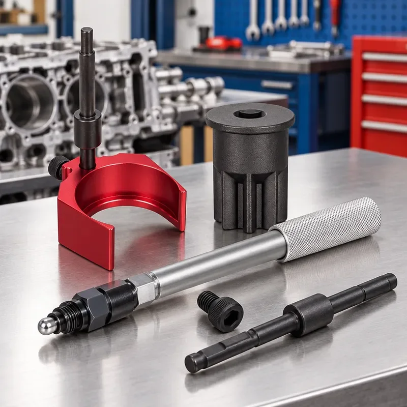 Complete Diesel Engine Timing Tool Kit, Injector Height Gauge, Timing Pin, Barring Socket for C7 C9 C13 C15 C16 Engine