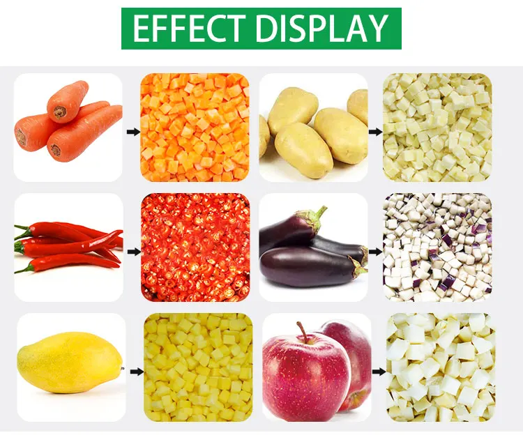 Машина для резки овощей и фруктов, картофель, морковь, помидор, манго, игральные кости, машина для нарезки кубиками кокосов