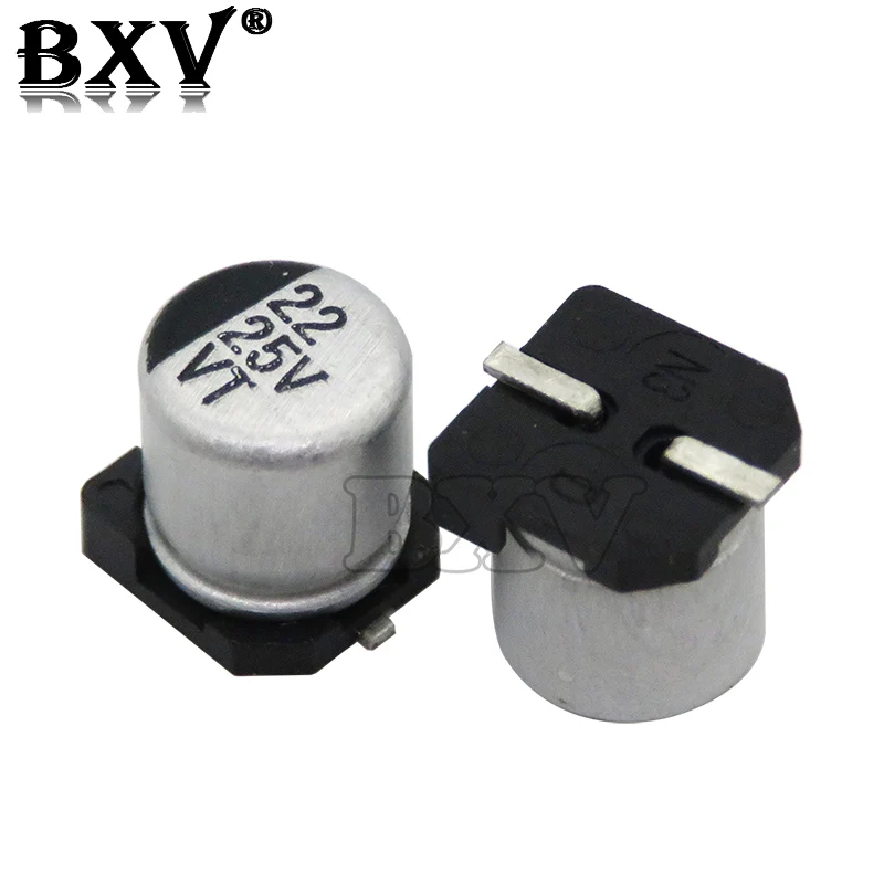 10PCS SMD Electrolytic Capacitor Aluminum New 6.3V 10V 16V 25V 35V 50V 1UF 2.2UF 4.7UF 10UF 47UF 100UF 220UF 330UF 470UF 680UF