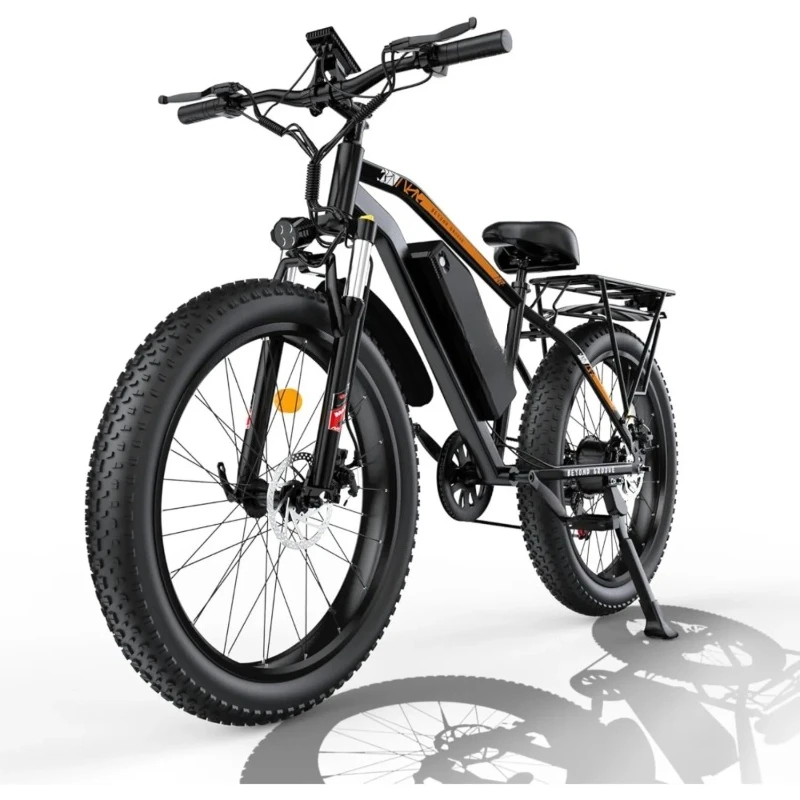 

Electric Bike for Adults, 26" Commuter Ebikes, 2000W Peak Motor - 48V 15Ah Fast Mountain Bike, 7-Speed Gears, 20MPH, Customized