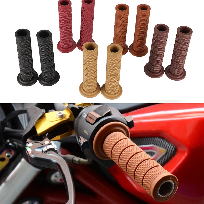 

Motorcycle Modification Crown Prince CG125 Handle Rubber Retro Handle Sleeve SR400 Calf Handle Rubber Sleeve Moto Accessories