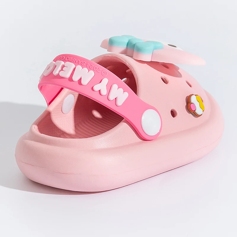 Sanrio sandali estivi carini materiale EVA zoccoli comodi antiscivolo scarpe da spiaggia per bambini scarpe da Muller per ragazze dei ragazzi