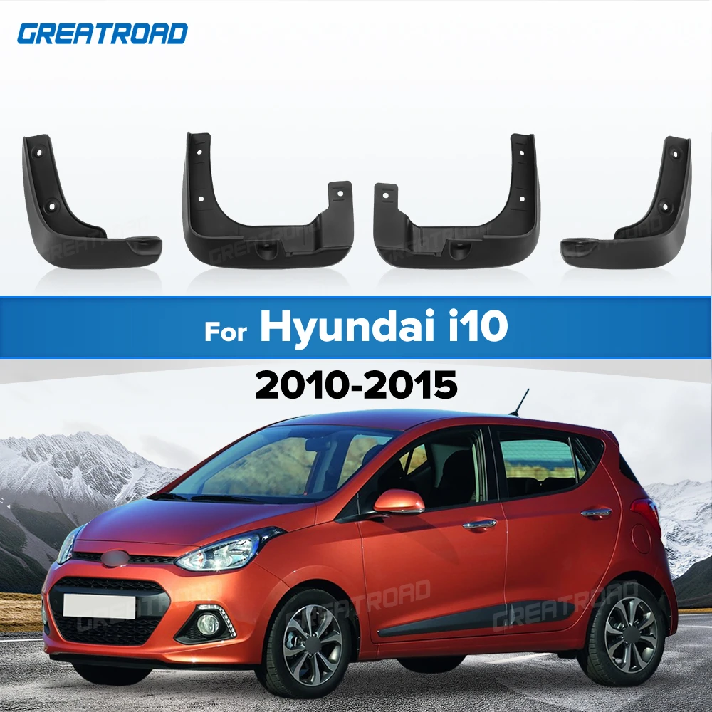 Für Hyundai I10 2010 2011 2012 2013 2014 2015 Kotflügel-Schmutzblenden Spritzschutz Schmutzschutzblenden Auto-Zubehör