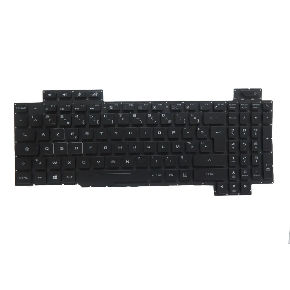 Laptop Keyboard For ASUS ROG Strix Scar GL703 GL703G GL703GS GL703GM S7B S7BM S7BS Black Without Frame With Backlight French FR