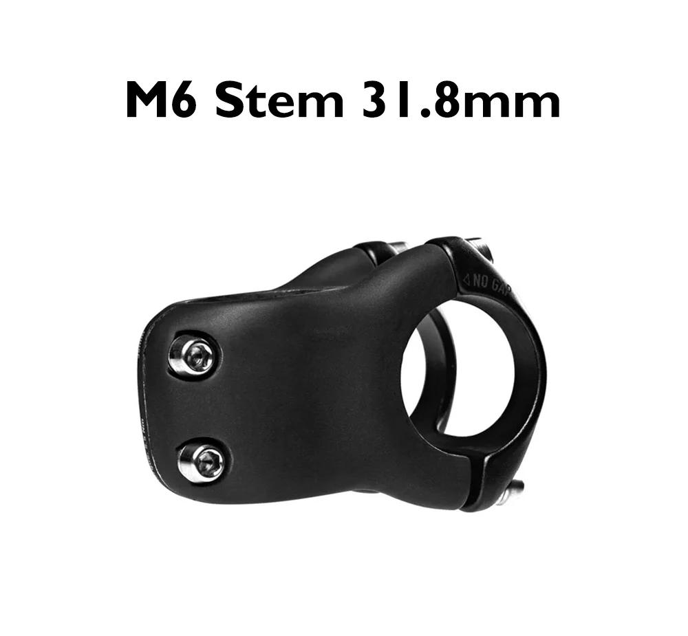 

2026 New Style M6 Carbon Fiber Bike Stem 31.8mm 28.6mm Lightweight Bicycle Handlebar Stem 35/50/65mm for MTB Road Bike Parts