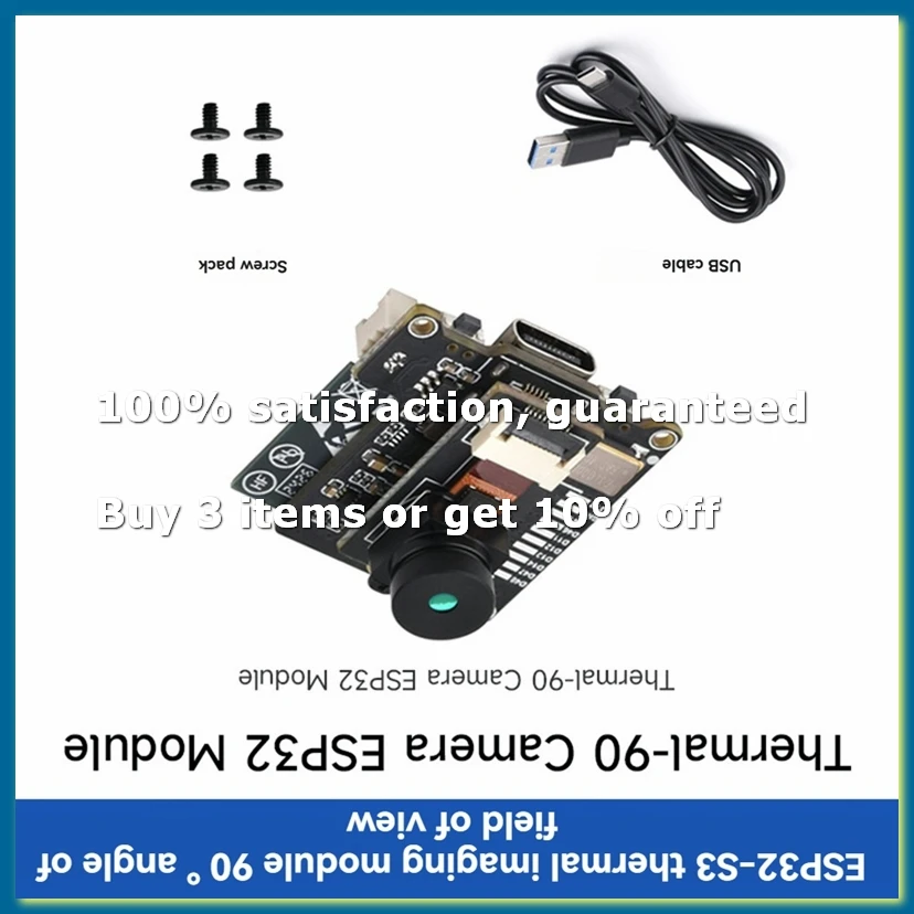 Esp32-S3 Wifi Infrared Thermal Imaging Module Esp32 Serial Wifi RGB Development Board 80x62 Pixel Infrared Array A-DTB1