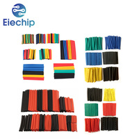 164/280pcs Heat Shrink Tube Thermoresistant Heat-shrink Tubing Wrapping Kit Insulating Sleeve Electrical Connection Wire Cable