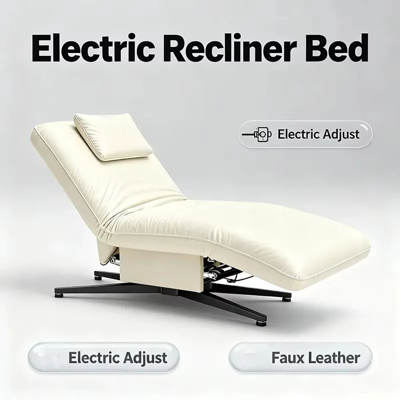 

Factory Outlet Electric Full Pu Leather Curved Massage Table Adjustable Lash Bed Beauty Table For Commercial Project