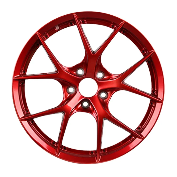 

Red Color 18 Inch Wheel Rims 5 Holes Rims 5x112 5x120 5x114.3 Casting Car Wheels #M3501