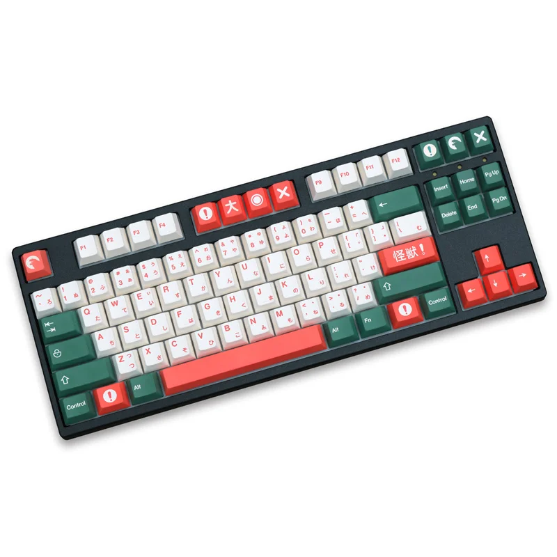 

145 Key/set GMK Kaiju Keycaps PBT 5 Sides Dye Sublimation Key Caps Cherry Profile Keycap With 1.75U 2U Shift For ANNE GH60 GK64