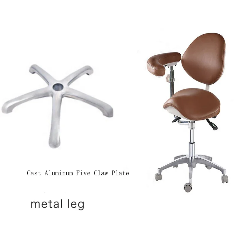 Dental Stool Aluminum Leg Chair Foot for Doctor Chair fast shipping
