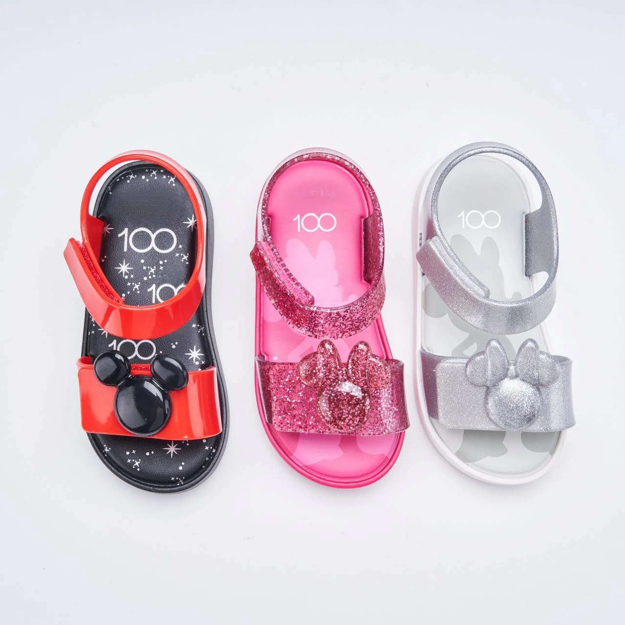 Summer 2025 New Children's Jelly Sandals Baby Kids Soft Sole Non-slip Beach Shoes Boys and Girls Flat Cute Cartoon Sandals