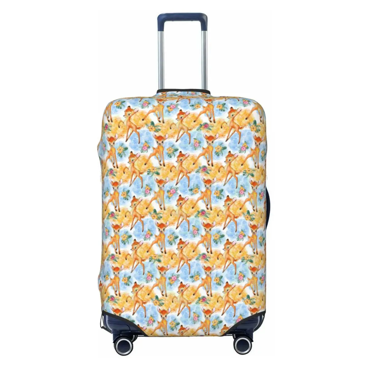 

Custom Cartoon Bambi Luggage Cover Cute Suitcase Protector Covers Suit For 18-32 inch