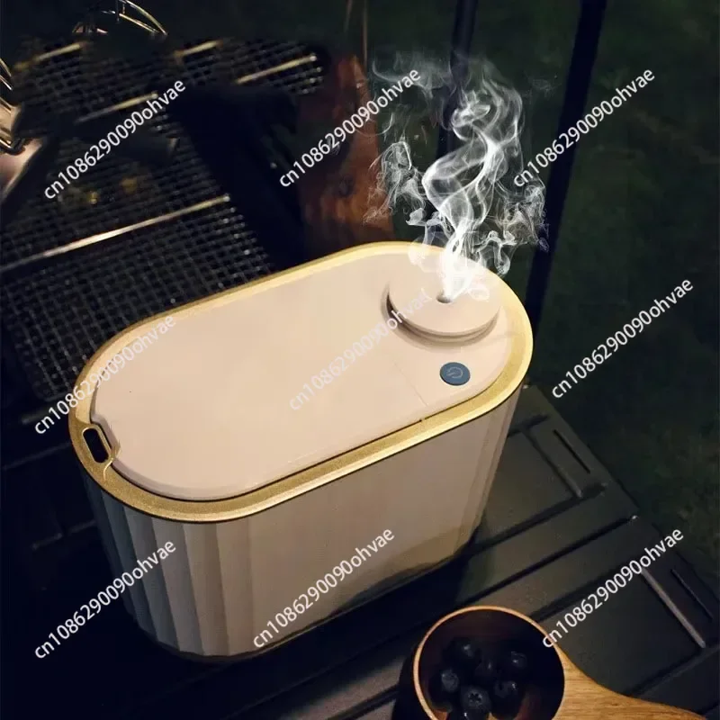 Household living room bedroom light luxury trash can automatic sensing flip bin with aromatherapy smart trash can