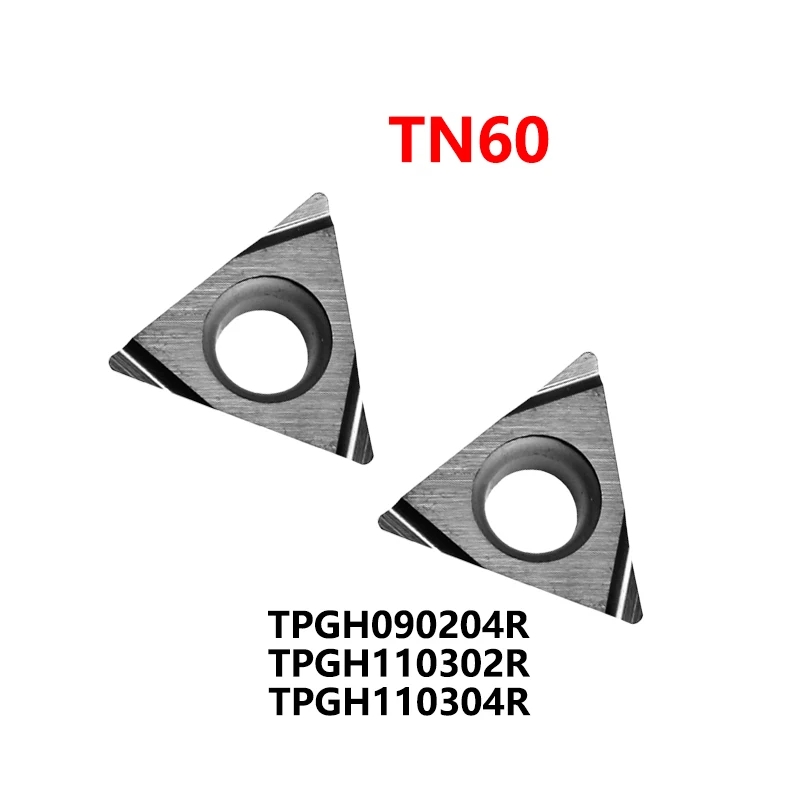 

100% Original TPGH090204R TN60 TPGH110302R TN60 TPGH110304R TN60 Carbide Inserts TPGH090204 TPGH110302 TPGH110304 CNC Tools TPGH
