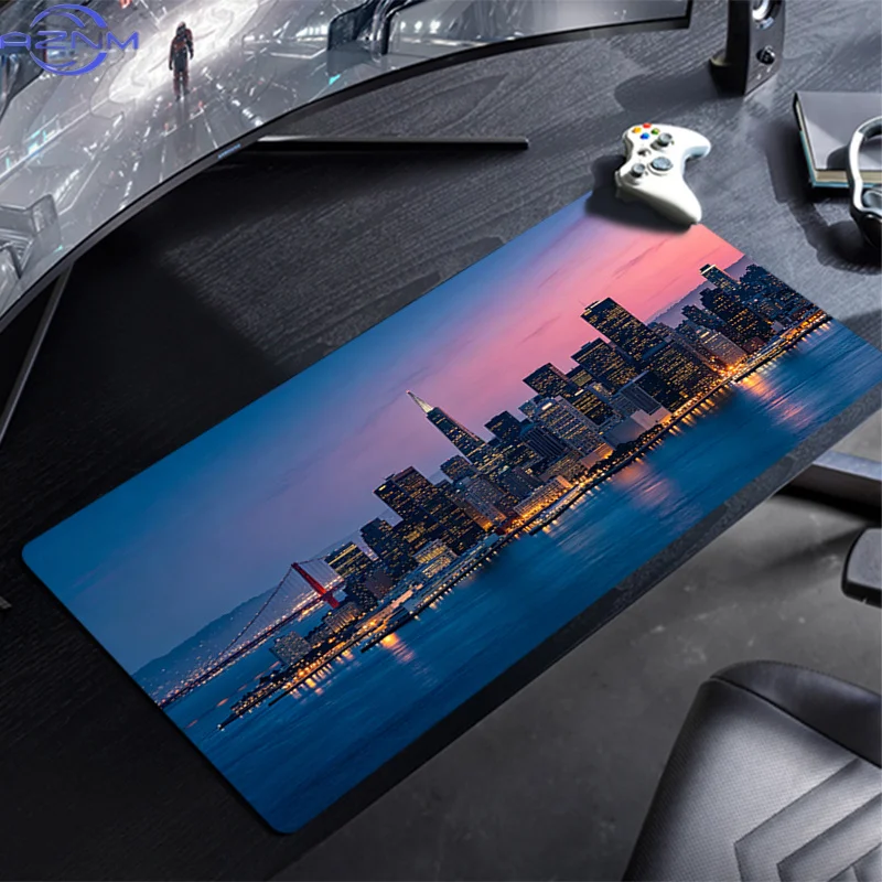 Mouse pad beautiful scenery Professional E-sports gamers speed pc Gaming Rubber keyboard notbook desk mat mousepad