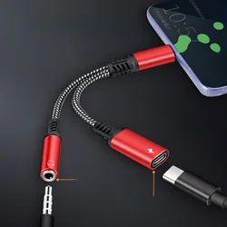 2 IN 1 OTG Elbow USB Type C to 3.5 mm AUX Jack Audio Headphone Adapter Splitter 60W Fast Charging for Samsung Xiaomi