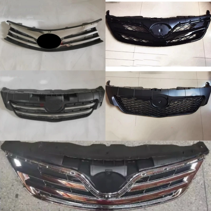 

Grille Radiator Grill for Toyota Corolla 2007-2016 Modified New Style Black Bumper Net Chrome Front Grille