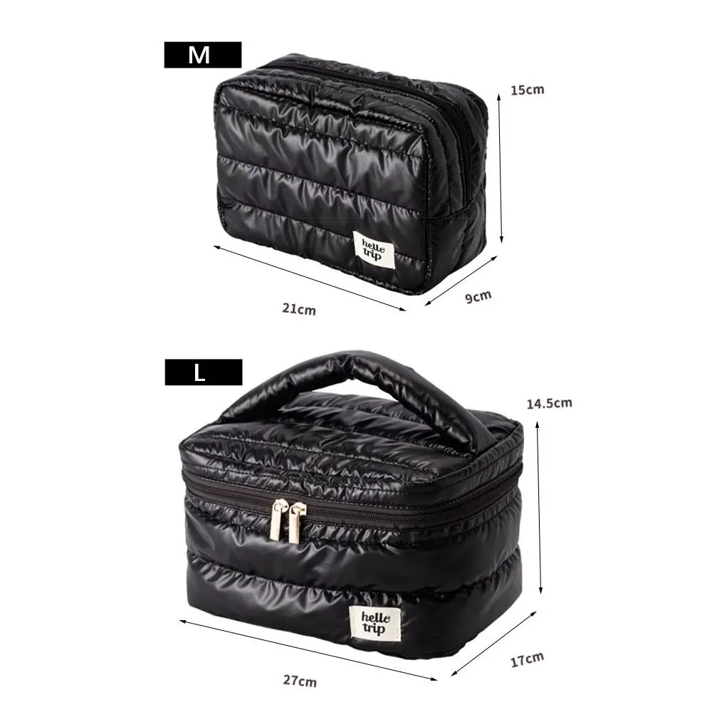 Large Capacity Makeup Bag Cosmetic Bag Toiletry Bag Washbag Portable Storage Bag Travel Organizer