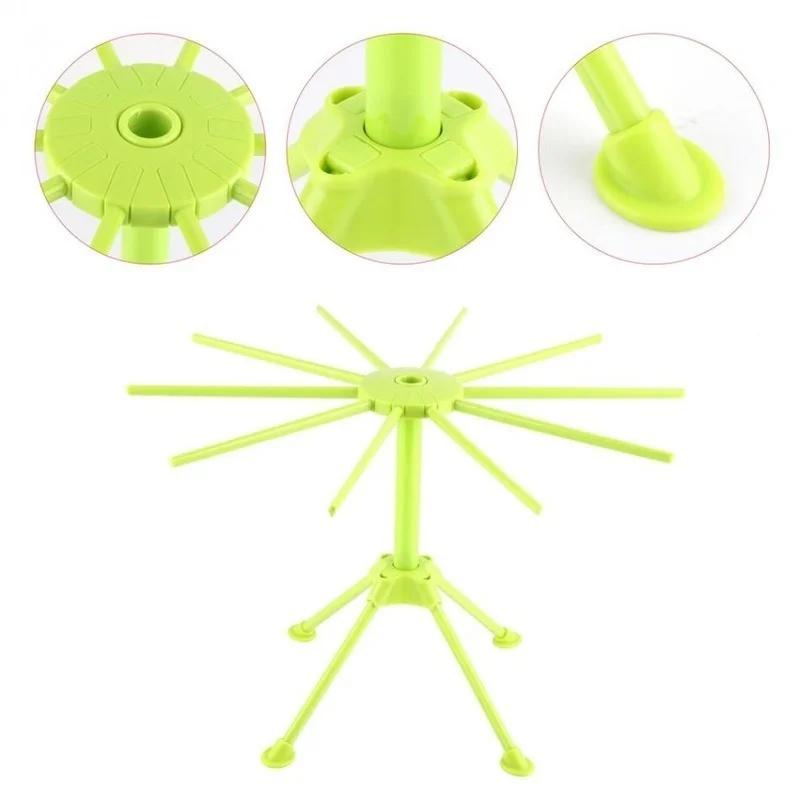 Foldable Pasta Drying Rack Spaghetti Dryer Stand Noodles Drying Holder Hanging Rack Pasta Cooking Tools WF