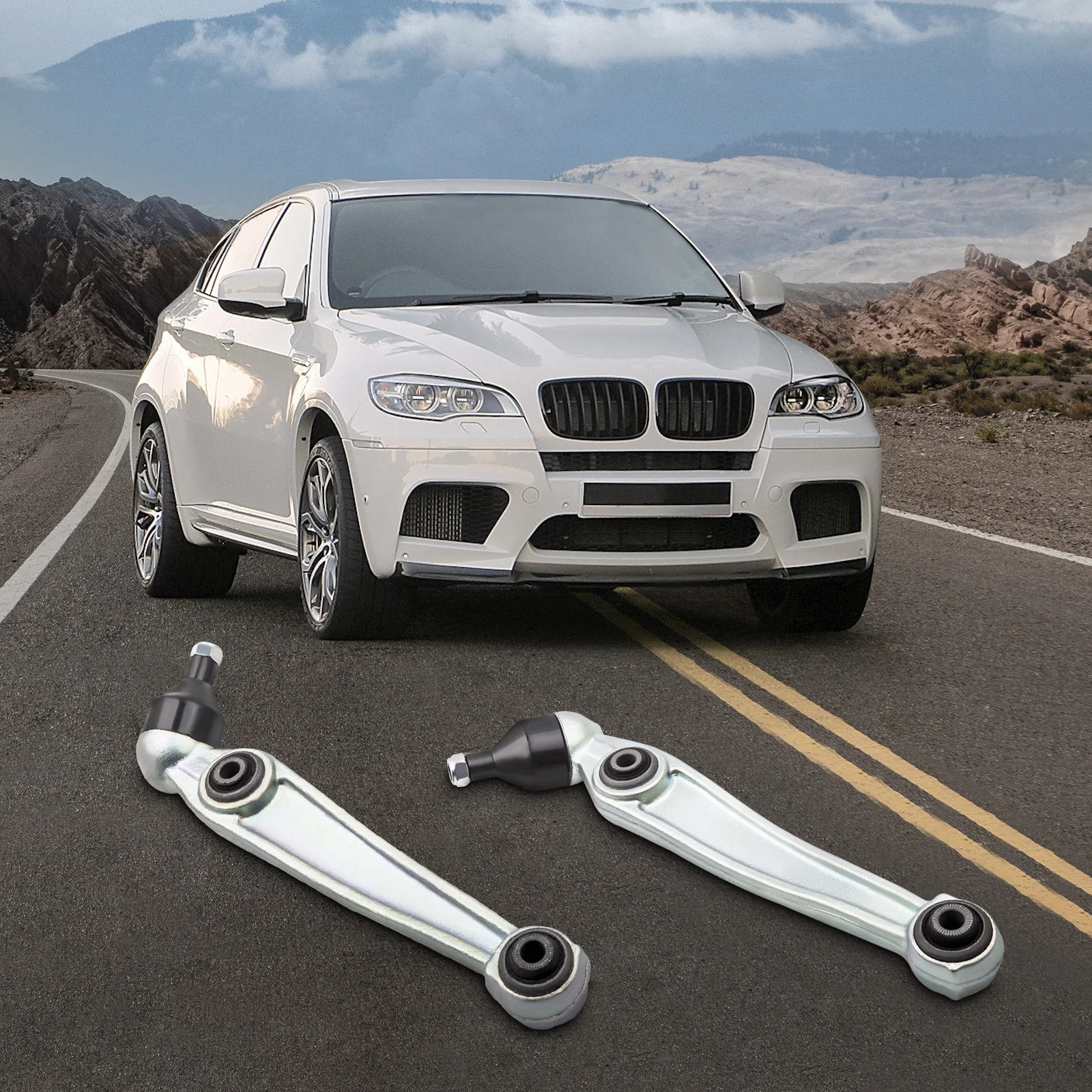 

The Top of The Line Technology Is Suitable for The 2-piece Front Axle Left Rear Right Lower Control Arm OfBMW X5 E70 X6 E71 E72