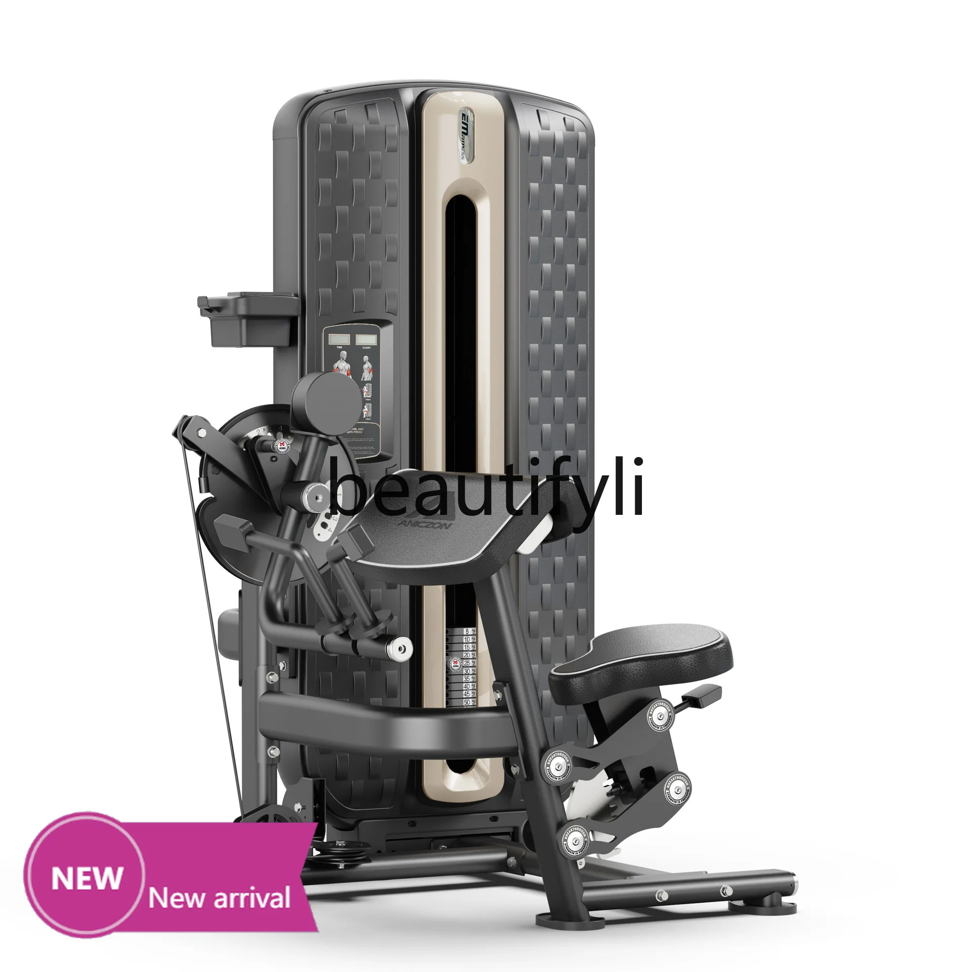 

Seated two-three-head all-in-one machine Gym Commercial arm muscle shaping training equipment Two-head three-head trainer