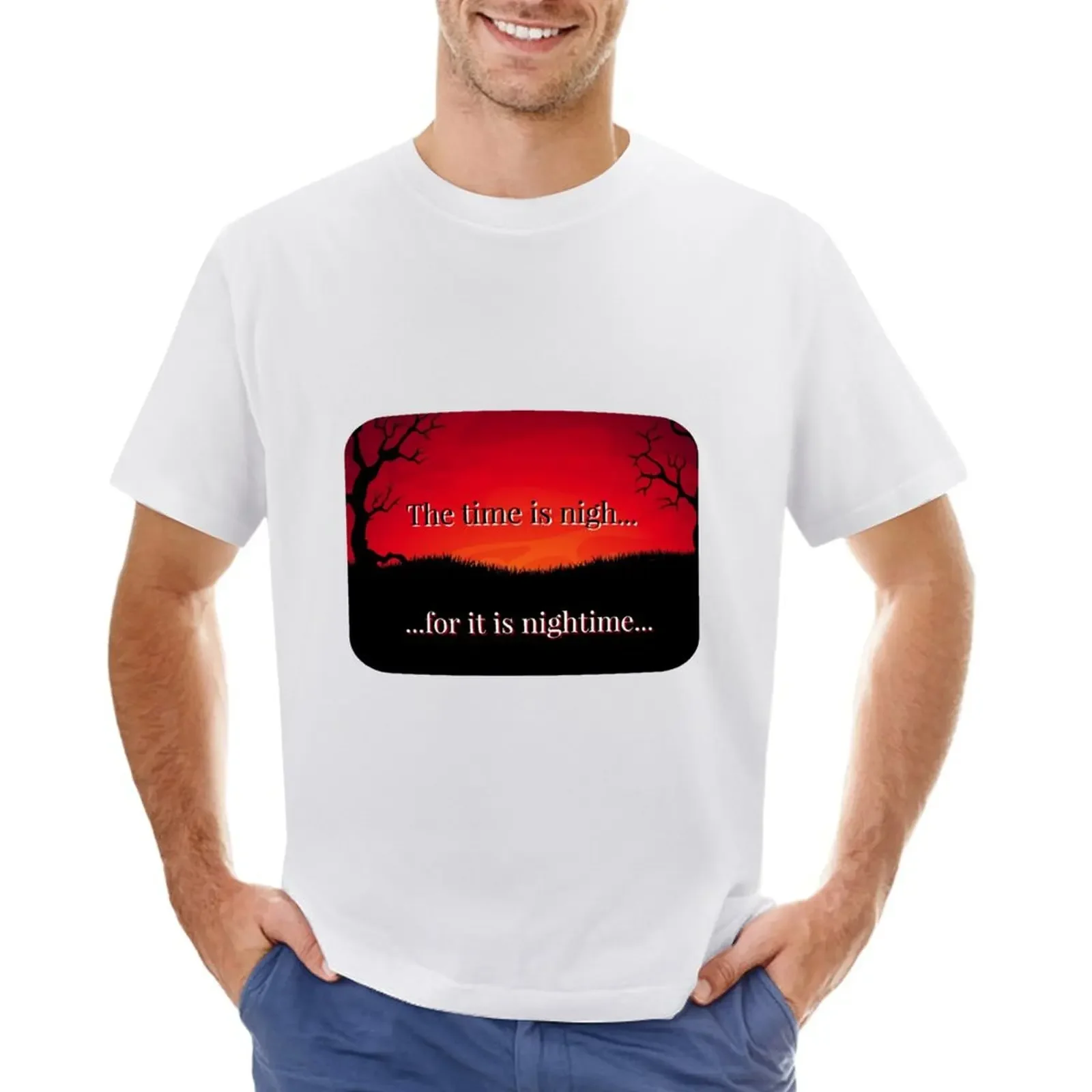 

Nightime T-shirt funnys new edition tshirts for men