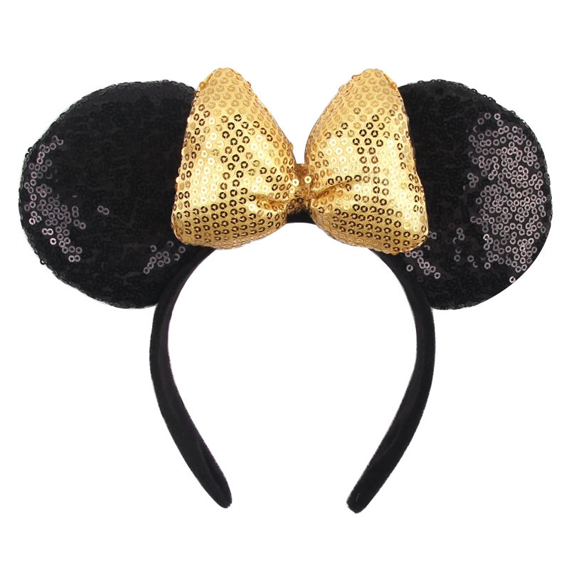 1 Stück Mausohren-Stirnband für Mädchen und Kinder, 10,2 cm, gepunktete Schleife, Haarband, Urlaub, Party, Reisen, DIY-Haarschmuck