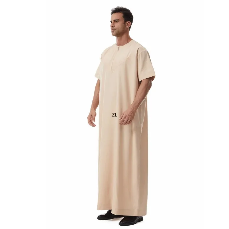 

Ramadan Jubba Thobe Abaya for Prayer Clothes Men Muslim Dress Clothing Kebaya Turkey Arabic Islam Djellaba Robe Musulmane Hombre