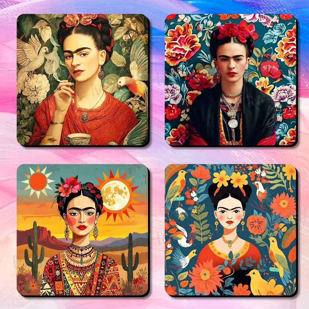 F-FridaS-S K-Kahlos-S Dimensions 75x75mm Best-Selling Strong Magnetic Fridge Magnets Adhesive to Metal Surfaces
