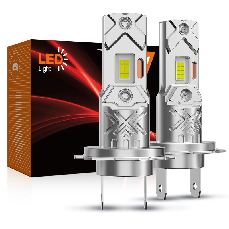 2PCS Canbus H7 LED Headlight Bulbs 16SMD CSP High Low Beam Car Light Led Diode Lamp Auto 12V 6500K