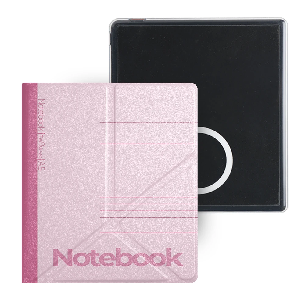 Magnetyczne etui odłączane Twosheep do Musnap Ocean Oceanc iReader Ocean5pro Ocean5c 7 cali, automatyczne usypianie/budzenie, klasyczny styl notebooka — zdjęcie produktu 6