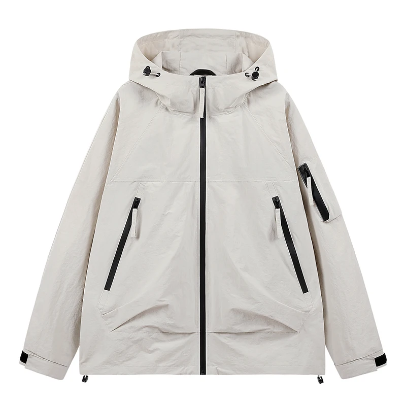 2026 Newest Fashion Long Style Men's Coat Autumn Slim Fit Handsome Jacket Windproof Outwear