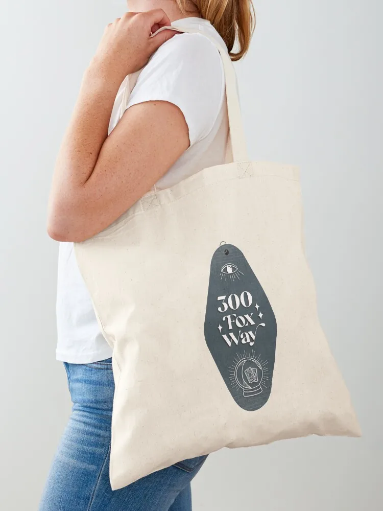 300 Fox Way - The Raven Cycle/Boys Tote Bag, bolsa ecológica, bolsa de compras plegable